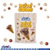 Bonart Mini Cone Water With Milk Chocolate and Hazelnut Cream 100 gr *12 stk