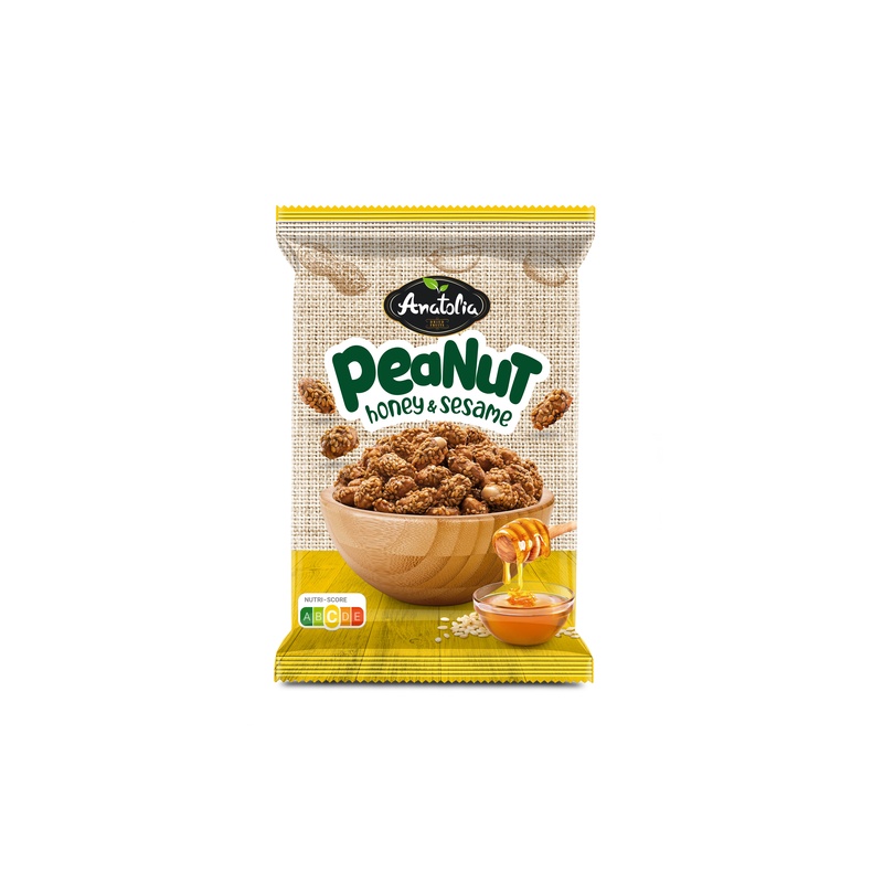 Anatolia Jordnötter Med Sesam Honung 200 g *10stk 