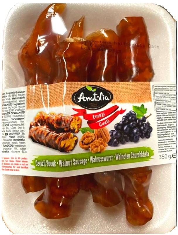 Anatolia Druvpasta med valnötter 250g*10 stk