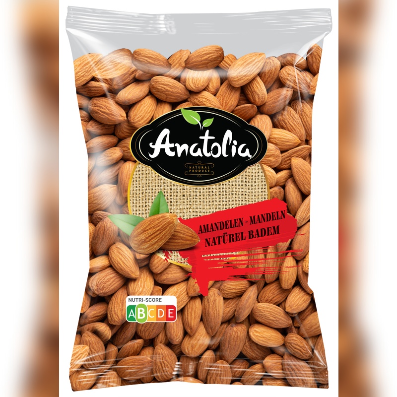 Anatolia Mandel Naturel 500 gr*16 stk