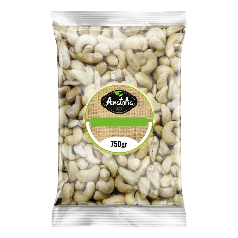 Anatolia Cashewnötter Naturel 750g*12 stk