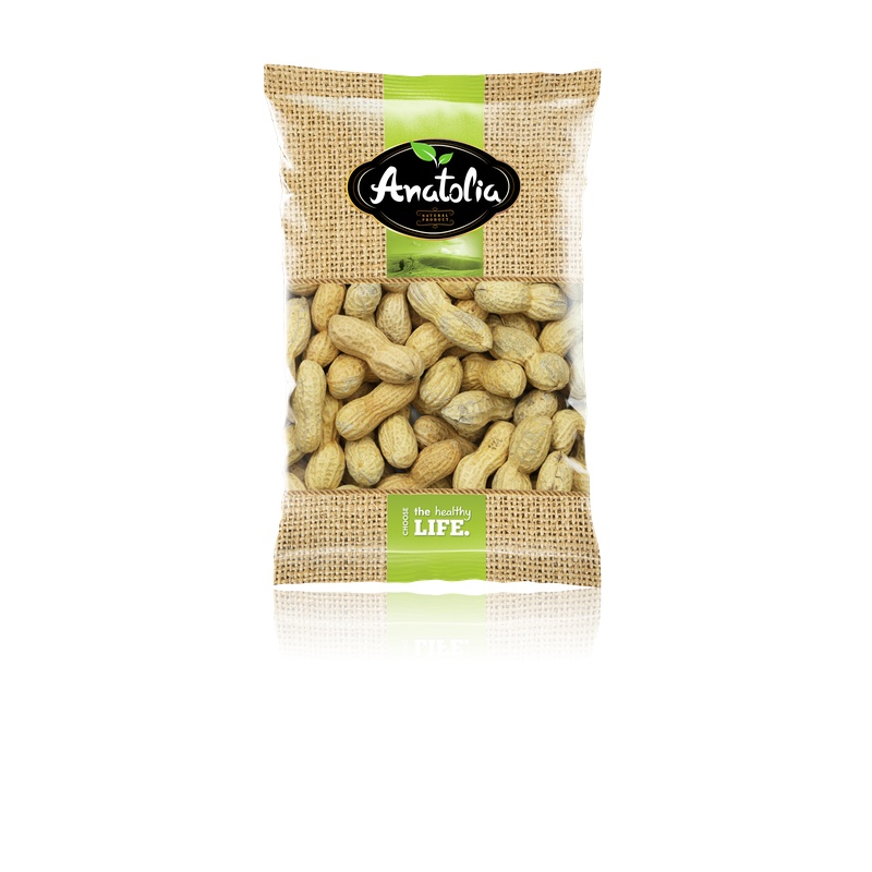 Anatolia Jordnötter Med Ska 400 gr Stk i Låda 25
