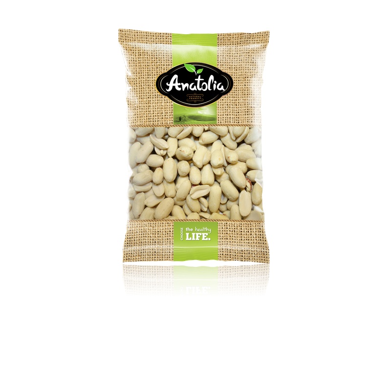 Anatolia Jordnötter Naturel 200 gr Stk i Låda 12