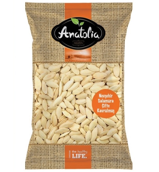 Anatolia Pumpafrön Dubbel RS Stora (Nevsehir Salamura) 340 gr*16 stk