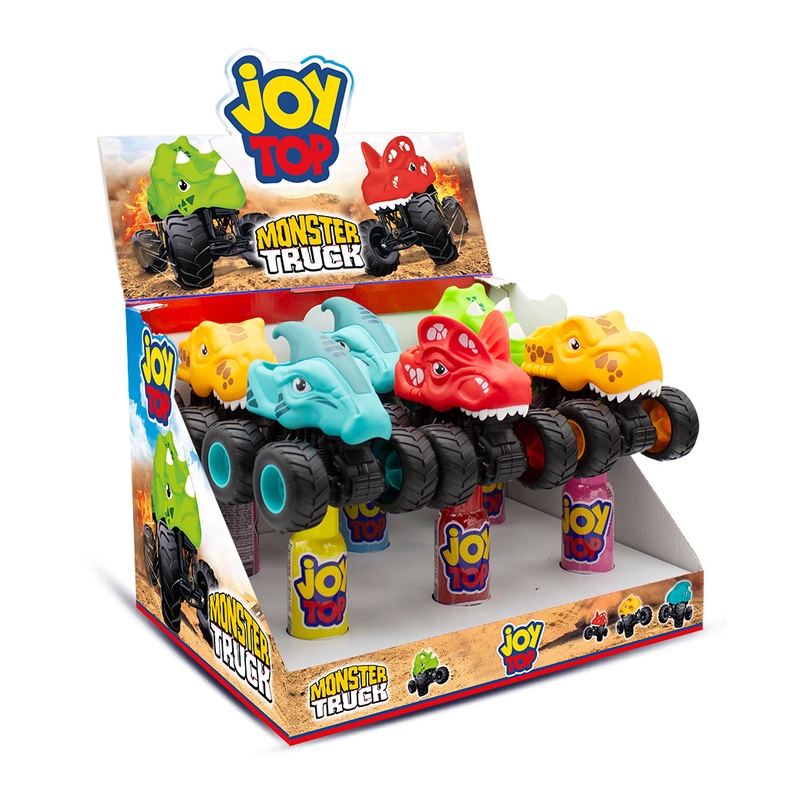 Bonart Joytop Monster Truck Toys with Lollipop 11g *12 stk