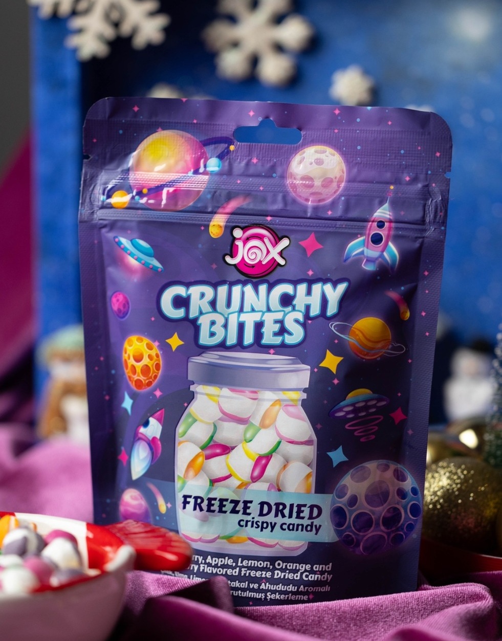 Durukan Jox Crunchy Bites Freeze Dr Dispac.(DYP-50) (10stk*4disp)