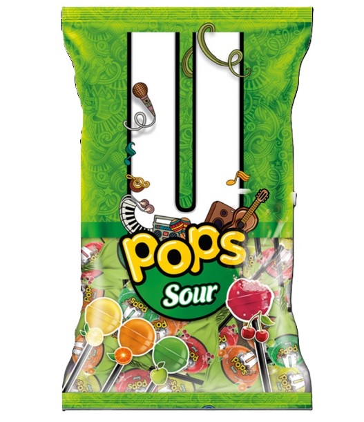 Durukan U Pops Sourish (Mult 16g*48stk)768g*14stk