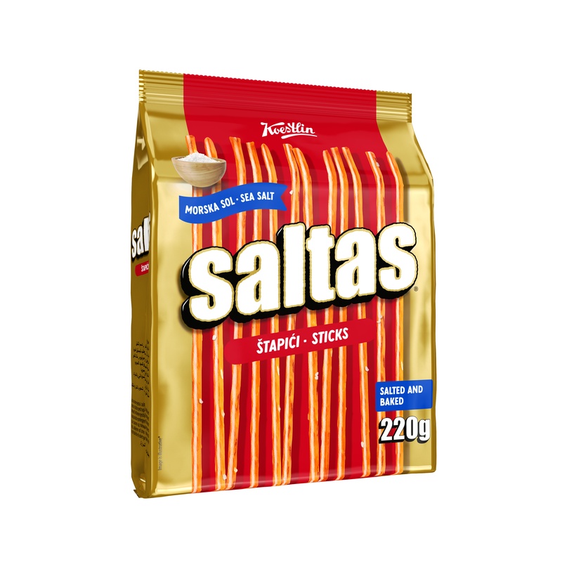 Koestlin Salta Pinnar 220 gr (Sea salted) *12 stk