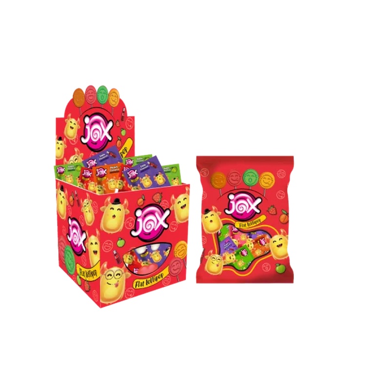 Durukan Jox Flat Fruity Emoji (6,2g*50)310 gr*24stk 