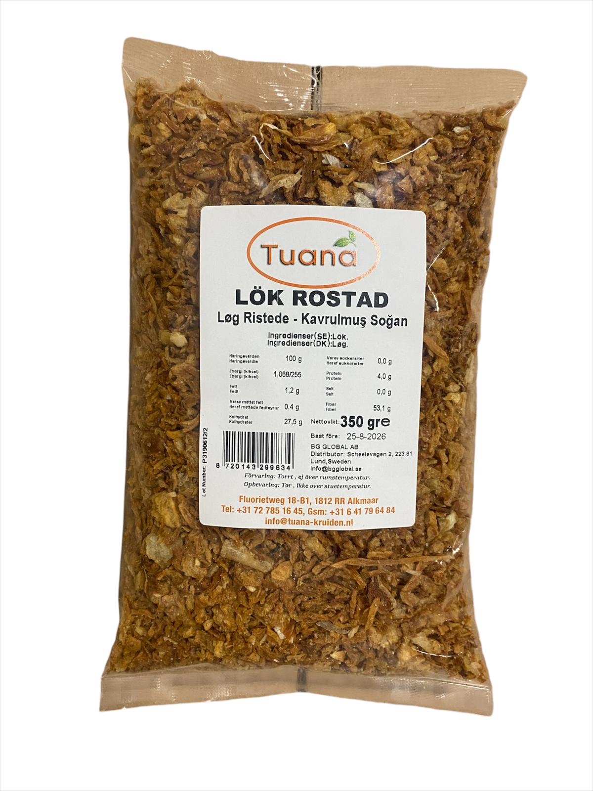 Tuana Lök Rostad 350 gr *12 stk