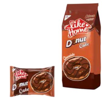 Americanfood Like Home Donut Cake Cocoa 45 gr (6*12) 12 stk