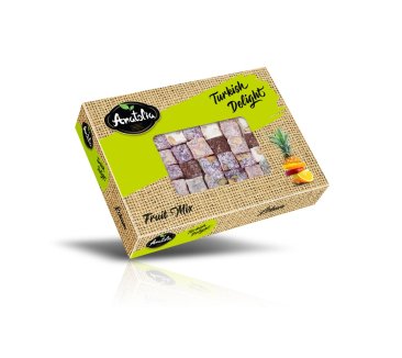 Anatolia Turkish Delight Frukt Mix 250 gr*10 stk