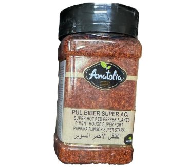 Anatolia Paprika Flingor Super Stark 150g*12 stk