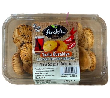  Anatolia Midye Susamli Cörekotulu kurabiye *12 stk