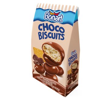 Bonart Choco Biscuits Milk Choc Dragee Box 100 gr* 12 stk 