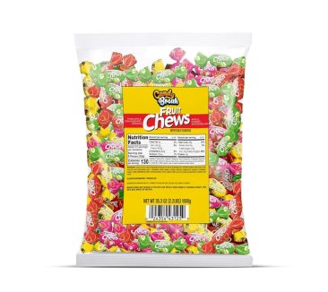 Americanfood Toffix Fruit 800 g*8 stk (Bag)