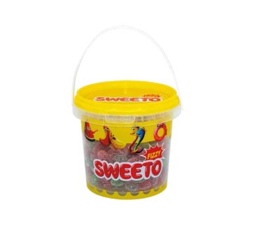 Sweeto Sour Multicolor Sticks 150g Tubs *24 stk