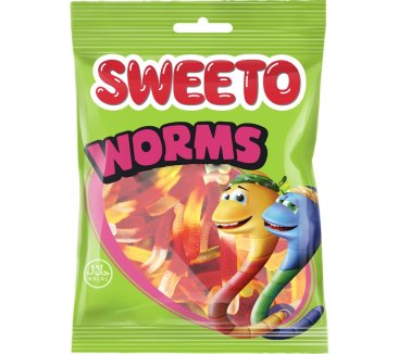Sweeto Worms 80 Gr(12stk*6Dips)72stk
