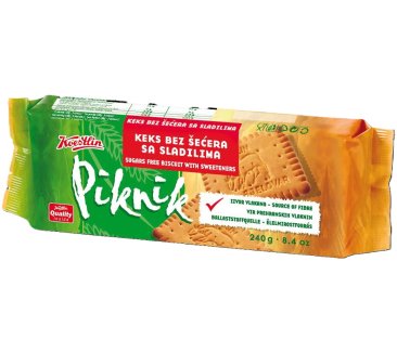 Koestlin Piknik Biscuit (Socker free) 240g*20 stk