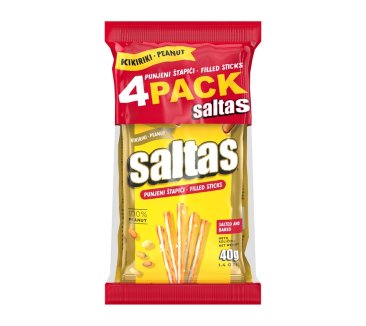 Koestlin Saltas Med Jordnötter Pinnar 160gr * 18 stk