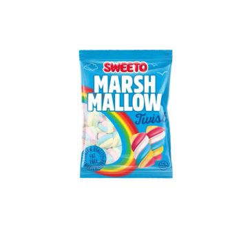 Sweeto Marshmallow Twist 140gr*24 stk